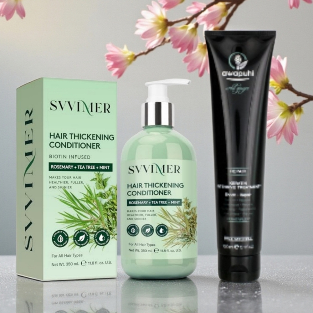 NWT Hair Thickening Treatment Bundle-Svvimer And Paul Mitchell